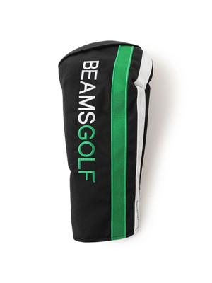 Double Line Head Cover BLACK FREE 81040127833 [Beams Golf] (Driver)