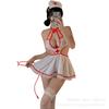 Dazzling Sexy Nurse Uniform: Revealing Role Play Lingerie Set for Pure Desire and Temptation.