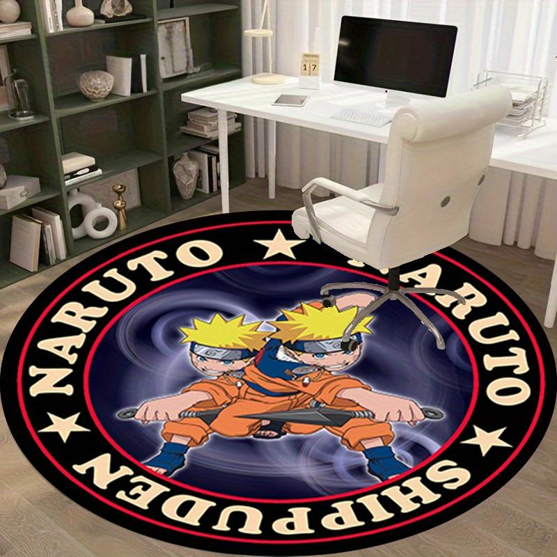 1pc Naruto Shippuden Anime Theme Circular Rug - Home Decor, Office Round Mat, Outdoor Gift Carpet for FansRC2775