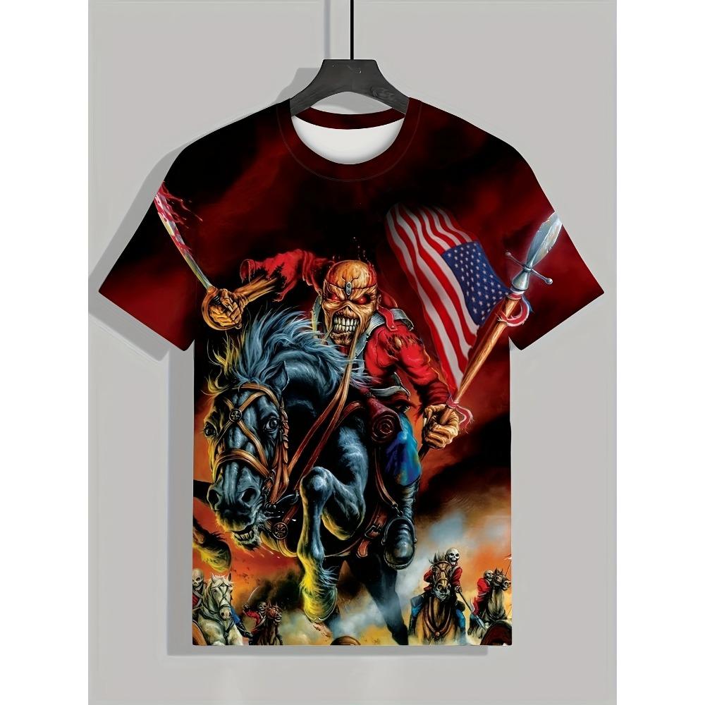 Футболка мужская большого размера с рисунком Bold Monster 6XL