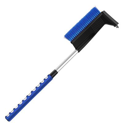 Extendable Snow Brush and Ice Scraper for Car Extendable From 24 To 34 Inch Snow Remover for Car Truck SUV