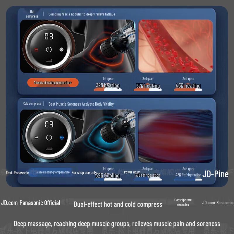 Panasonic Professional Portable Muscle Massage Gun