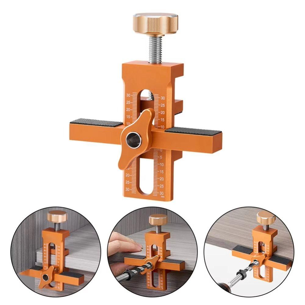 Quick Positioning Cabinet Door Panel Installation Jig  Closet Door Mounting