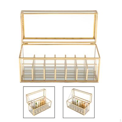 Organizer Halter Schmuck Aufbewahrungsbox Vitrine mit 21 Fächern