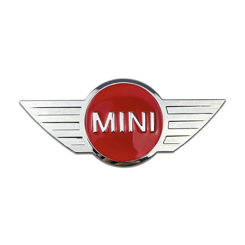 Auto Emblem Heck Front Abdeckung Logo für Mini F55 F56 F60 Cooper R50 R52 R53 R56 R57 JCW F54 R58 R60 COUNTRYMAN 15.1x6.5cm