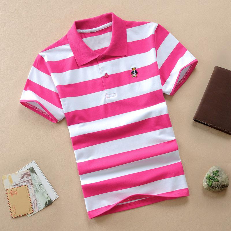 Children's Summer Polo Shirt - Pure Cotton, Short Sleeve, Ages 1-13, Customizable Lapel T-Shirt