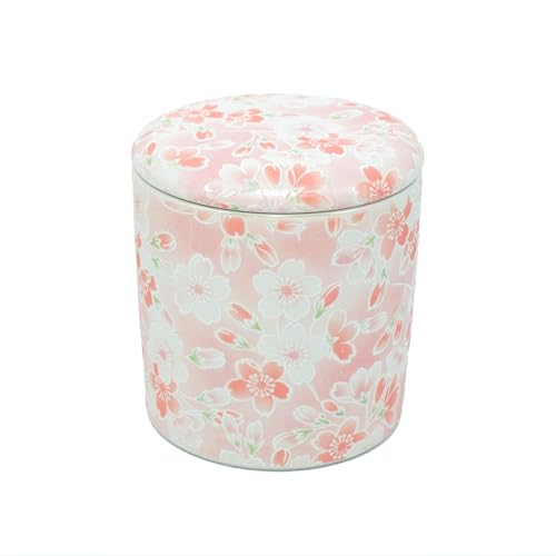 3-inch urn with silicone seal, cherry blossom pink