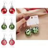 Holiday Festive Resin Earrings Featuring Snowflake And Star Designs For Women