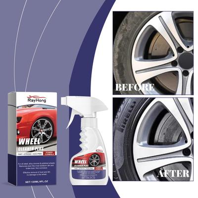 120ml Car Wheel Cleaner Car Wheel Yellowing Clean Stain Repair Wheel Rust Removal
