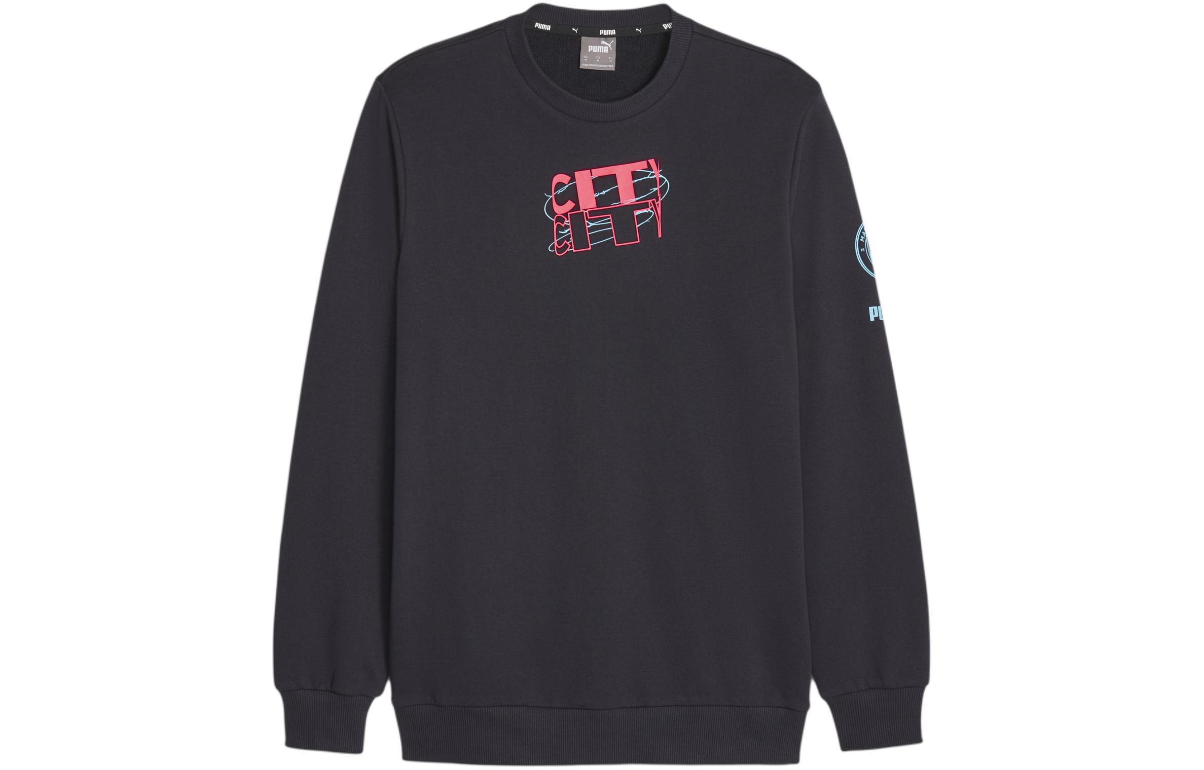 Свитшоты PUMA Мужские Черный Круглый вырез Умеренный Другое 772951-03 L