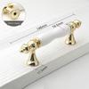AAAF Fashion Cabinet Handle Golden Kitchen Cupboard Door Handle Drawer Pull European Style White Furniture Handle