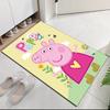 Peppa Pig Printed Carpet, for Office Chair Living Room Bedroom Kitchen Room Decor Gifts.