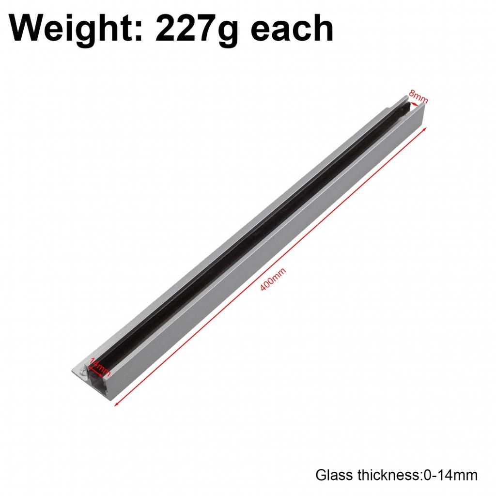 Easy Installation Process Glass Sliding Door Rail Noise Reduction System
