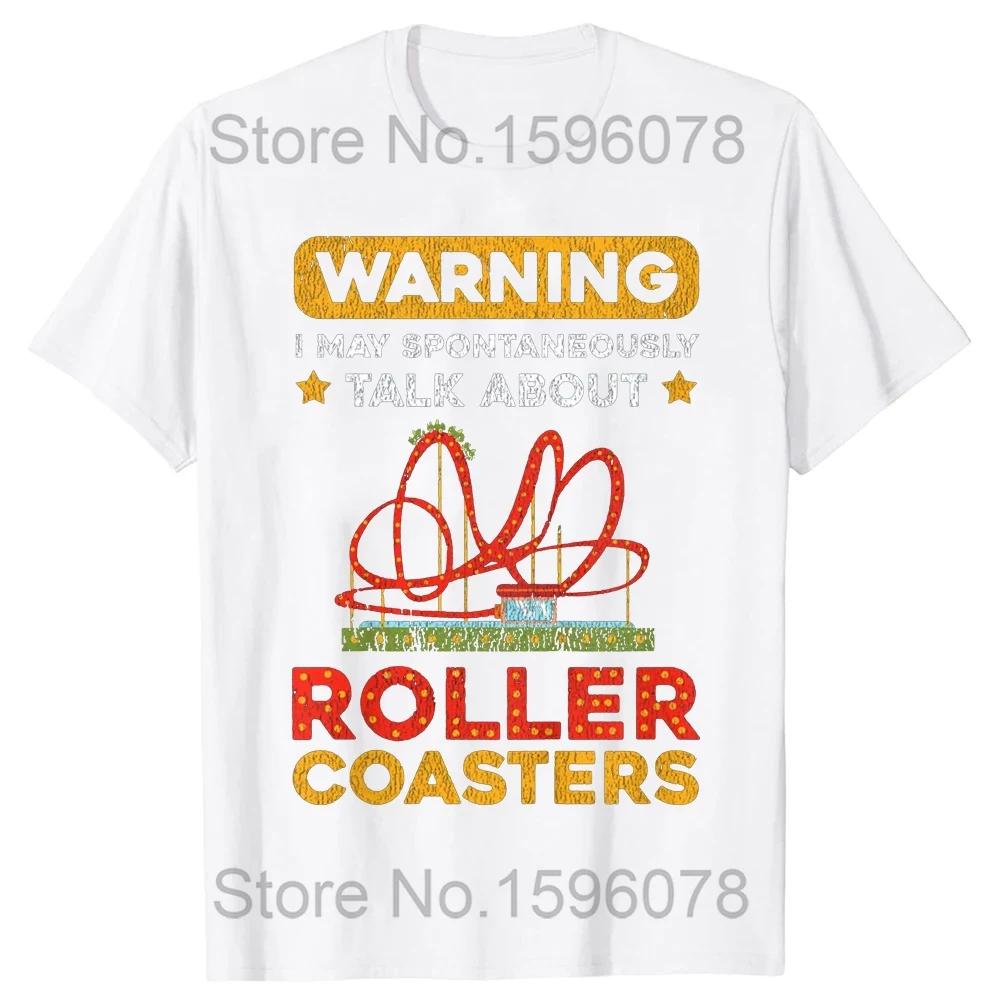 I'm Thinking About Roller Coasters Funny Shirt Short Sleeve Street Men T Shirt Fashionable Cotton Tops & Tees Design