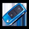 Volkswagen Key Cover for Polo, Lavida, Bora, Sagitar, Tiguan, Scirocco & Santana - TPU Protective Shell