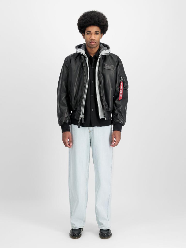 Winter Jacket Alpha Industries MA-1 D-Tec FL (123106) Black/grey (123106-198)