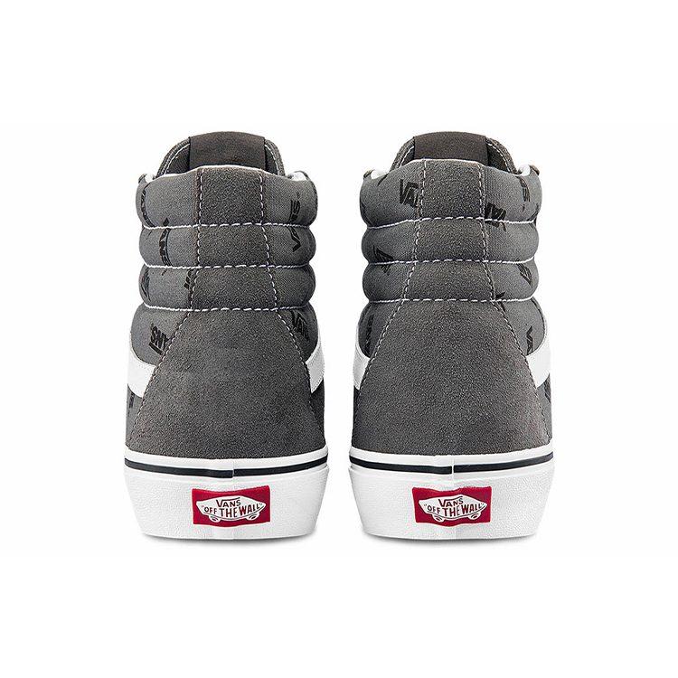 Vans Unisex SK8 High Top Sneakers Grey Gray VN0A5KRH90M