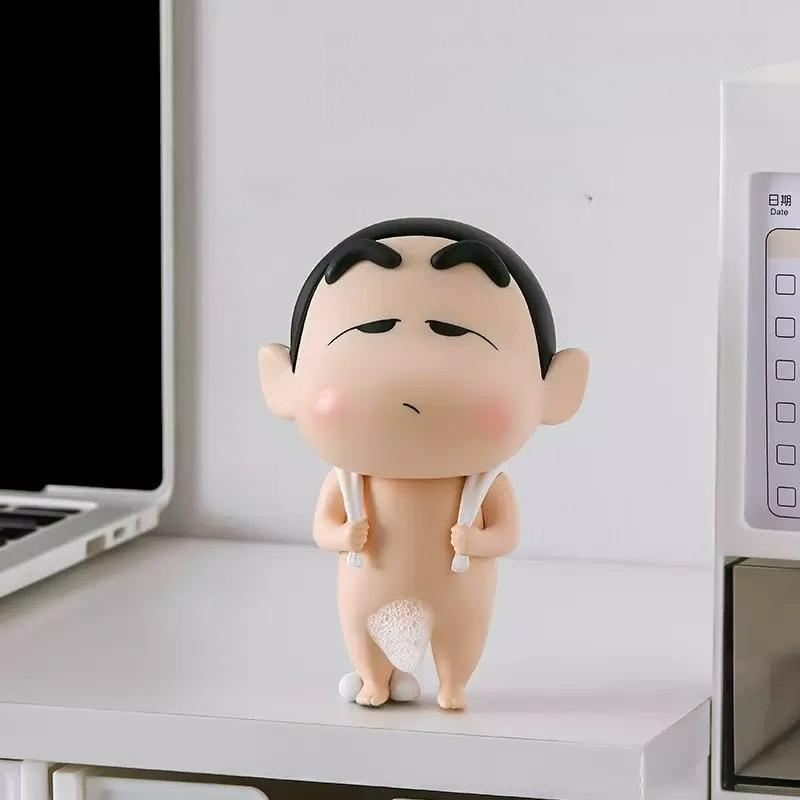 Bade-Buntstift Shin Chan Niedliche Dekoration Badezimmer Waschbecken Zubehör Heimtextilien Hochwertig Klein und Einzigartig