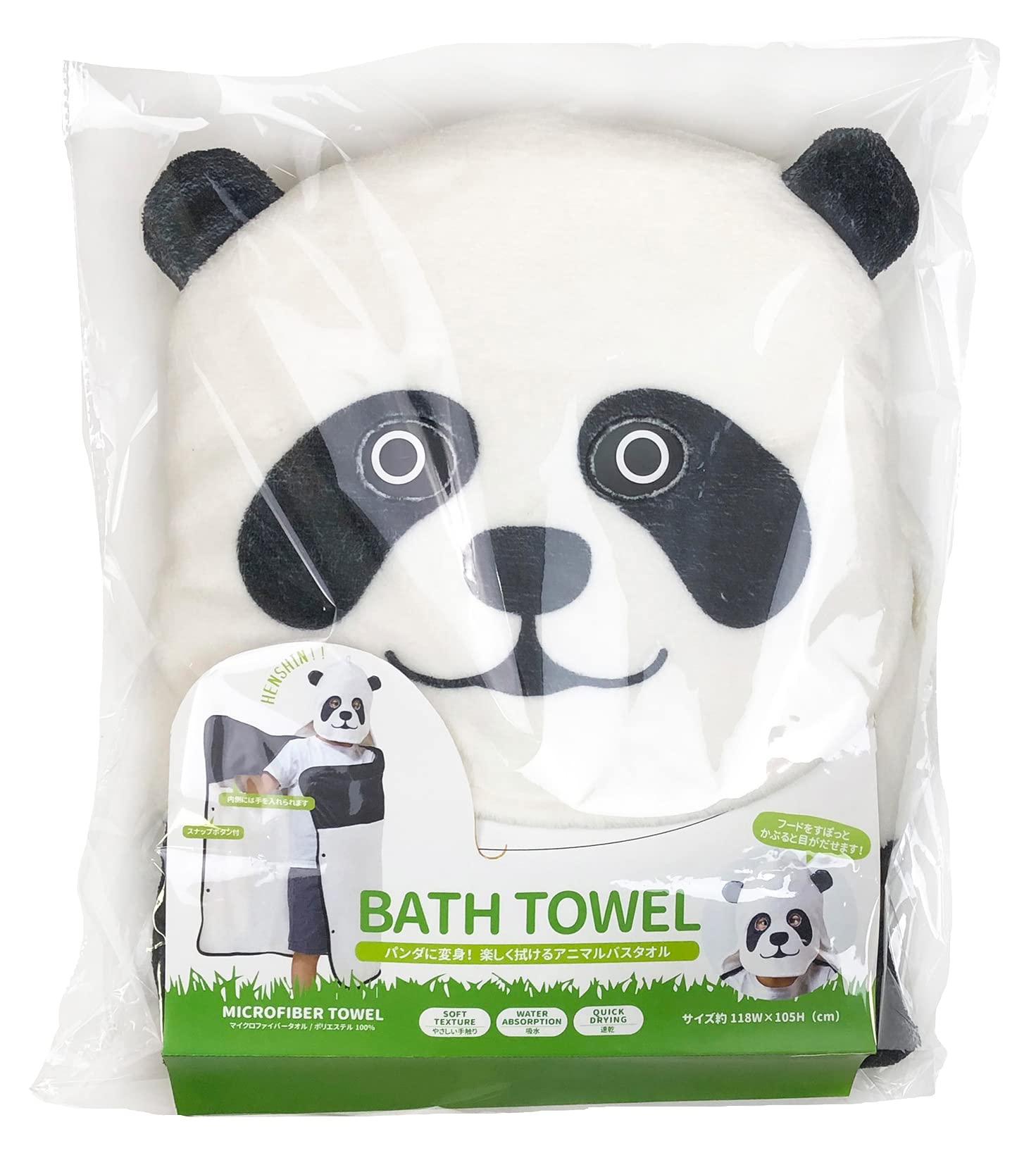 

Seto Craft Panda Bath Towel SF-5865-320 белый