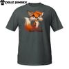 Grumpy Fox T-Shirt – Funny Angry Cartoon Animal Graphic Tee
