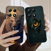 Luminous Lion Head For Xiaomi 11T 11 Ultra 12 12T Pro 14 15 13 Lite Mi Poco M4 5 M7 5G X4 X5 M6 C75 Pro X6 4G soft phone case
