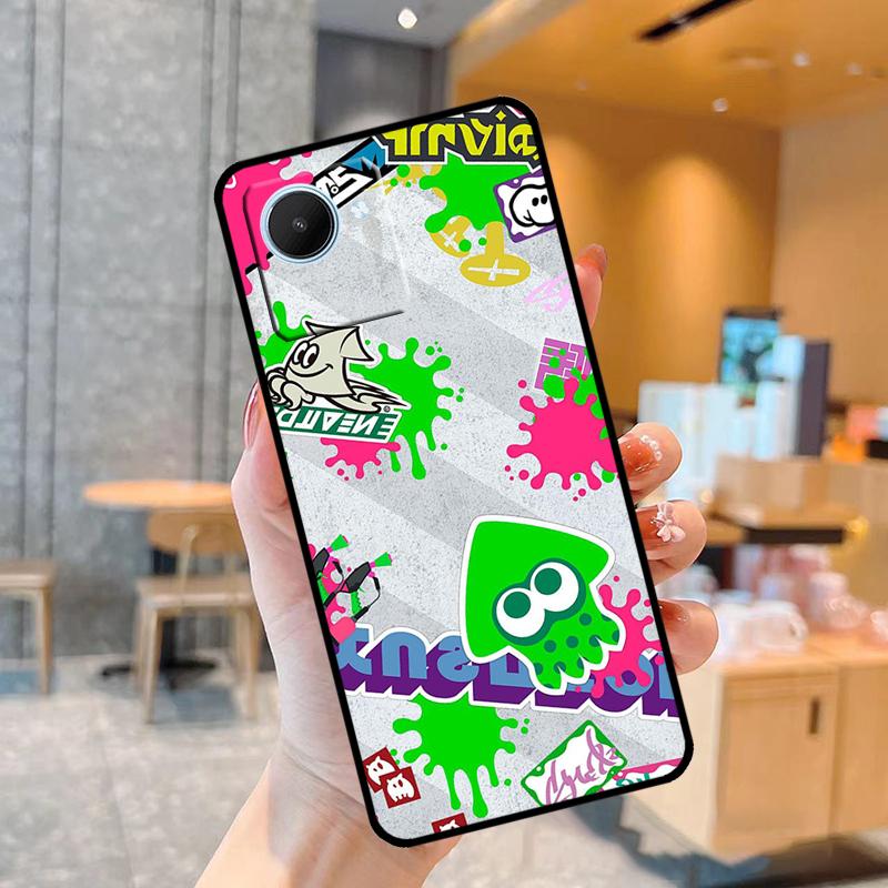 Splatoon 2 Case For Realme C55 C33 C31 C35 C30 C11 C15 C25s C21Y GT Neo 5 3T 2T 8 9 10 11 Pro Plus