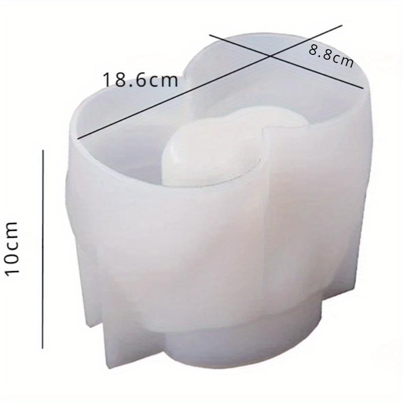 

Творческая ваза Форма DIY Смола Кристалл Эпоксидная Модель Ваза-прикладом Ручка Держатель Художественное Зеркало Силиконовая Форма Смола Эпоксидная Набор и Формы