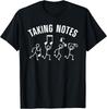 Lustige Musik Kunst für Männer Frauen Musiknote Gag Musikliebhaber T-Shirt