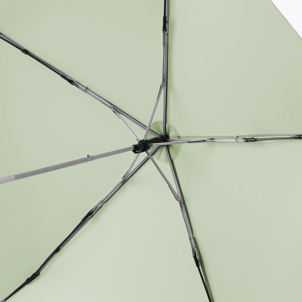 MUJI Lightweight Folding Umbrella for Sun and Unisex Light 50cm Rain, Adult, DEA03A6S, Green,