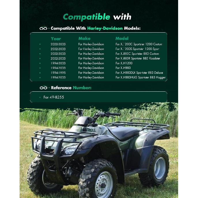 

SCITOO 74523-94 H2394 489255 Voltage Regulator Rectifier 1994-2003 for Sportster 1200 1994-2003 for Sportster 883