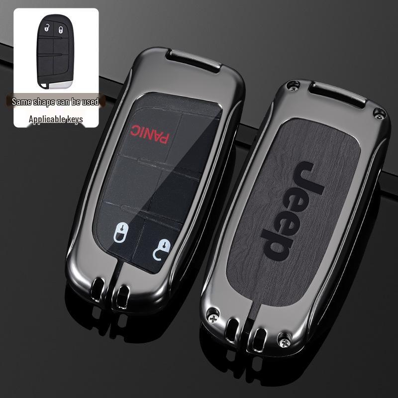 Grand Commander Jeep Key Case - Metal Shell for Cherokee, Compass