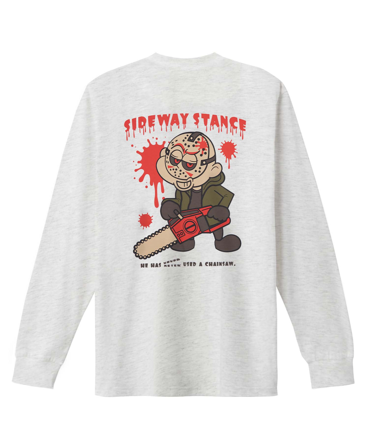 

[IMPROVES] [SIDEWAYSTANCE] Chainsaw Boy Long Sleeve T-Shirt