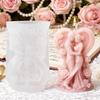 Wedding Decoration Mold Non-Stick Bride And Groom Candle Mold 3d Couple Silicone Mold Easy-Clean For Gift Candle Making Craft