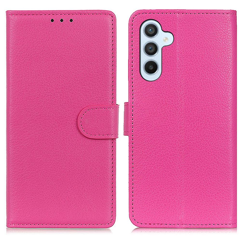 For Samsung Galaxy A37 5G Wallet Case PU Leather Phone Cover Litchi Texture