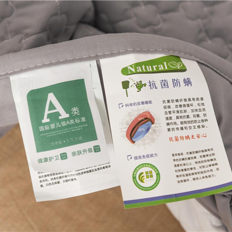 Gesteppter Matratzenbezug in Mutter-Kind-Qualität, antibakterieller und milbenhemmender Spannbettlaken, dicker All-Inclusive-Bettschutzbezug