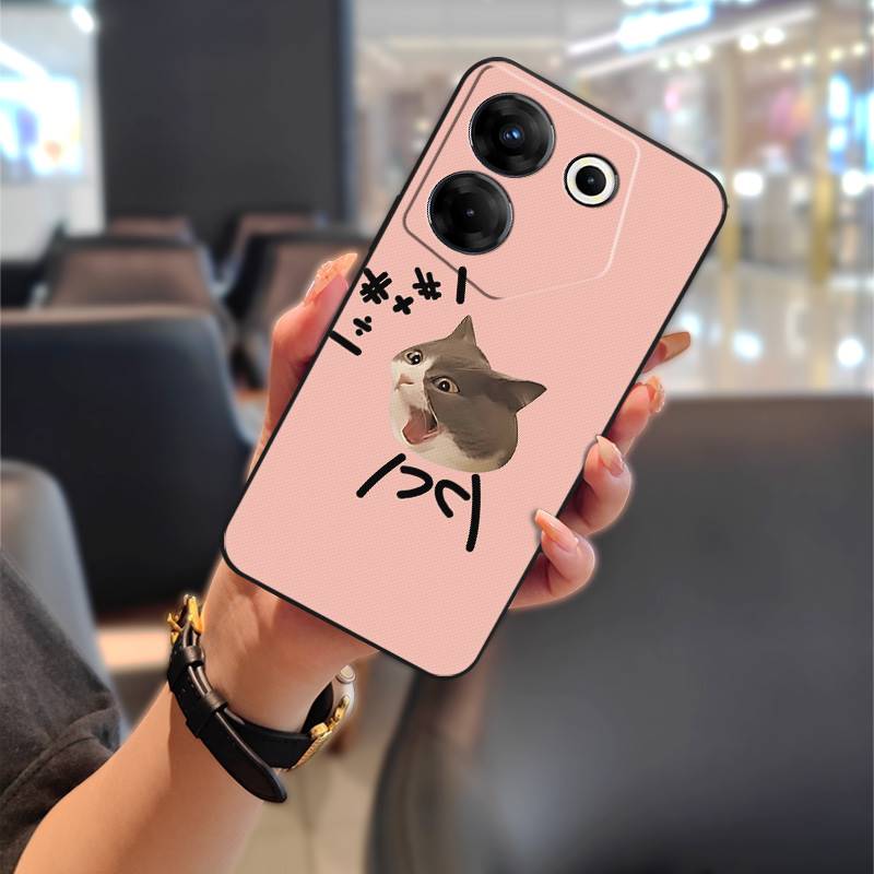 Waterproof TPU Phone Case For Tecno Camon20 Pro 5G/CK8n Durable Back Cover Anti-dust Phone Pouch Couple Dirt-resistant