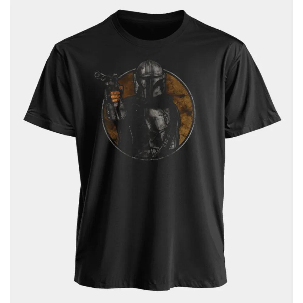 Star Wars Peripheral Print Mens and Womens Crew Neck Tshirt 2025 American Summer Sports Loose and Comfortable Short Sleeves