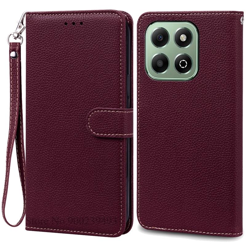For Honor X5B Plus Case Wallet Flip Leather Cover For Honor X5B Case Wallet Book Cover For Honor X5B Plus Covers Coque Fundas