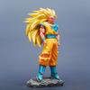 29cm/11.42in Anime Dragon Ball Figure Super Saiyan Goku Action Figures Pvc Statue Desktop Ornamen Collection Model Toys Gifts 3 Round Sensory
