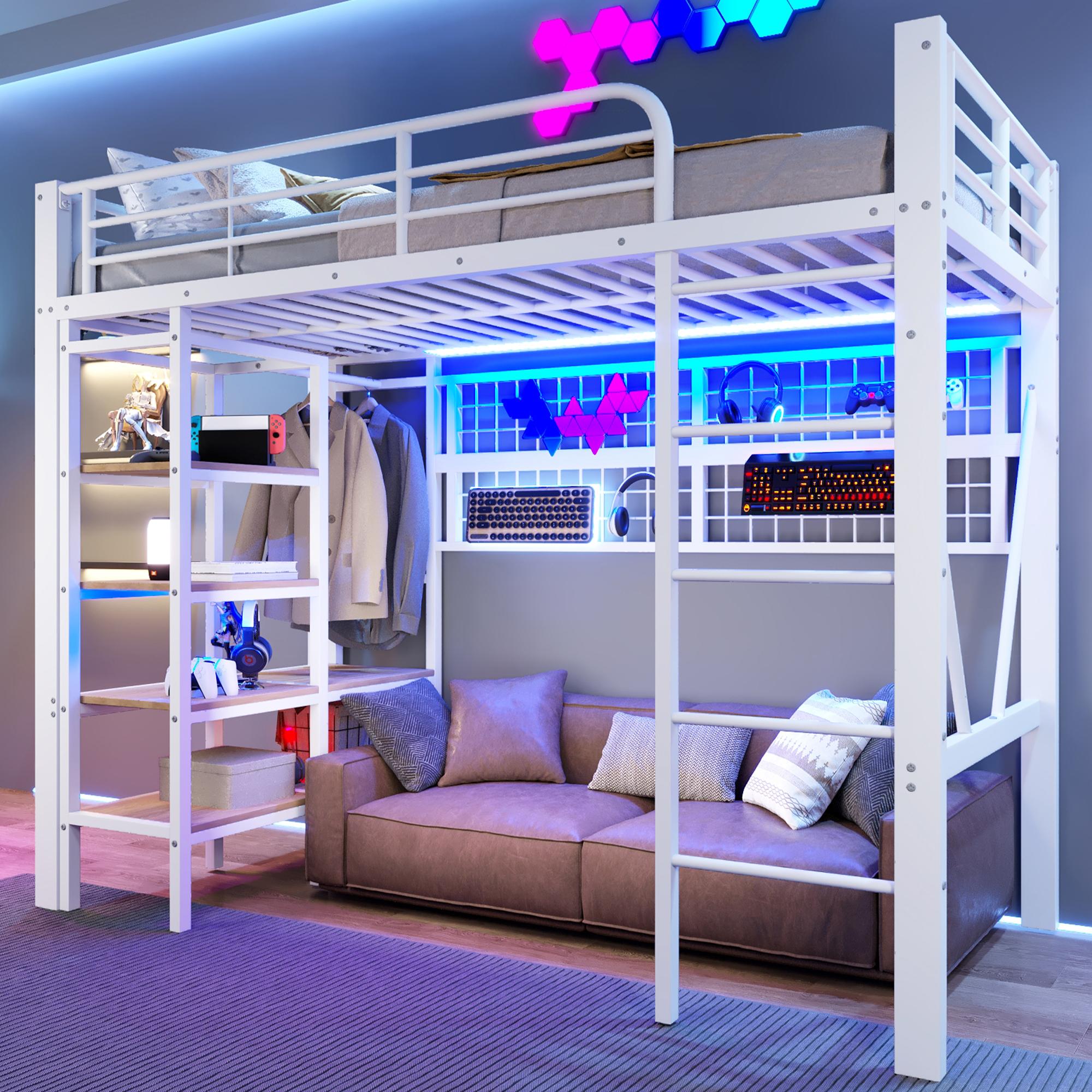Loft Bed, 90 x 200 cm