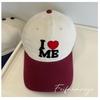Heart Embroidery Baseball Cap Embroidered Sun Hat Simple Letter Baseball Hat  Sports