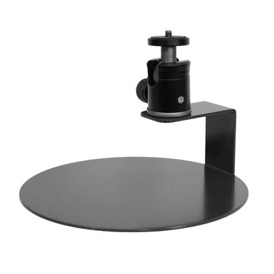 Projector Stand Ceiling Projection Small Tripod Lightweight Tabletop Rotation Inch Screw Projector Stand 360° (Dark Gray) 1/4 PSM-C190DG
