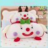 Creative Clown Plush Toy Pillow Large Bed Backrest Soft Cushion For Kids Bedroom Sleep Decor
