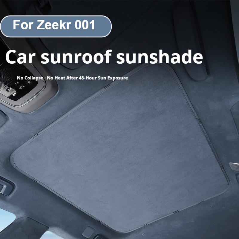 For Zeekr 001 2024-2026 Car Sunroof Sunshade Sunroof Heat Insulation UV Proof SunVisor Roof Sun Protection Sunscreen Accessories