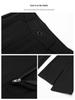 Women's Black High-Waisted Slit Micro-Flare Pants - Slimming & Stylish for Spring & Autumn 2024