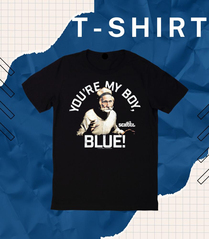 

You re My Boy Blue Wrestling Joseph Pulaski Old Frat 100% Cotton Men s T-Shirt L