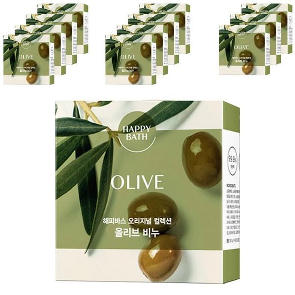 

Happy Bath Original Collection Soap Olive, 90g, 12 korean cosmetics