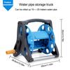 Garden Hose Reel Holder Hand Crank Hoses Reels Rack Water Pipe Storage Cart Winding Tool Rack Garden Storage Tools Supplies
