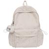 Schoolbag Backpack Women's Japanese Ins Gypsy Campus Junior High School Student School Bag Women's Large Capacity Versatile Travel Backpack