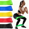 Various Color TPE Yoga Resistance Bands - Home Gym Fitness Elastic Bands for Pilates Strength Training Workout Sport Equipment
